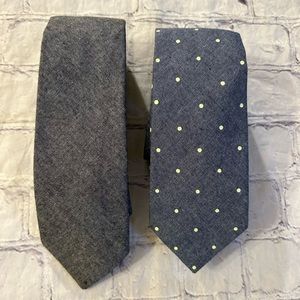 AMERICAN EAGLE OUTFITTERS BUNDLE OF (2) MENS TIES
